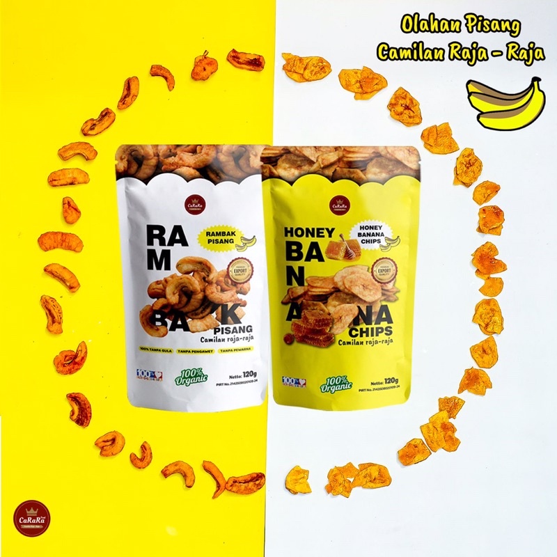 

CaRaRa Paket Hemat Kombinasi Keripik & Rambak Pisang