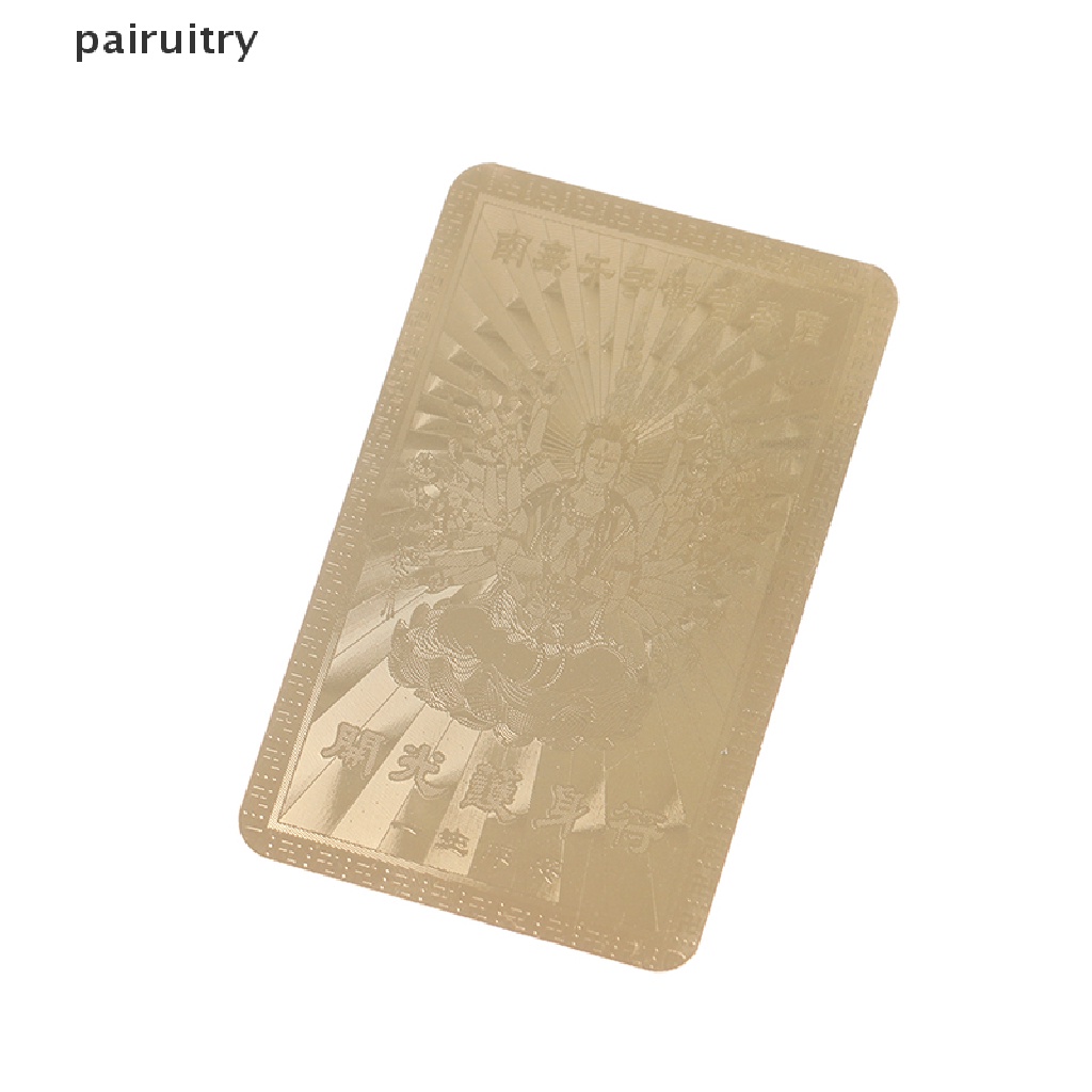 Prt Kartu Amulet Guanyin Feng Shui Untuk Dekorasi Rumah