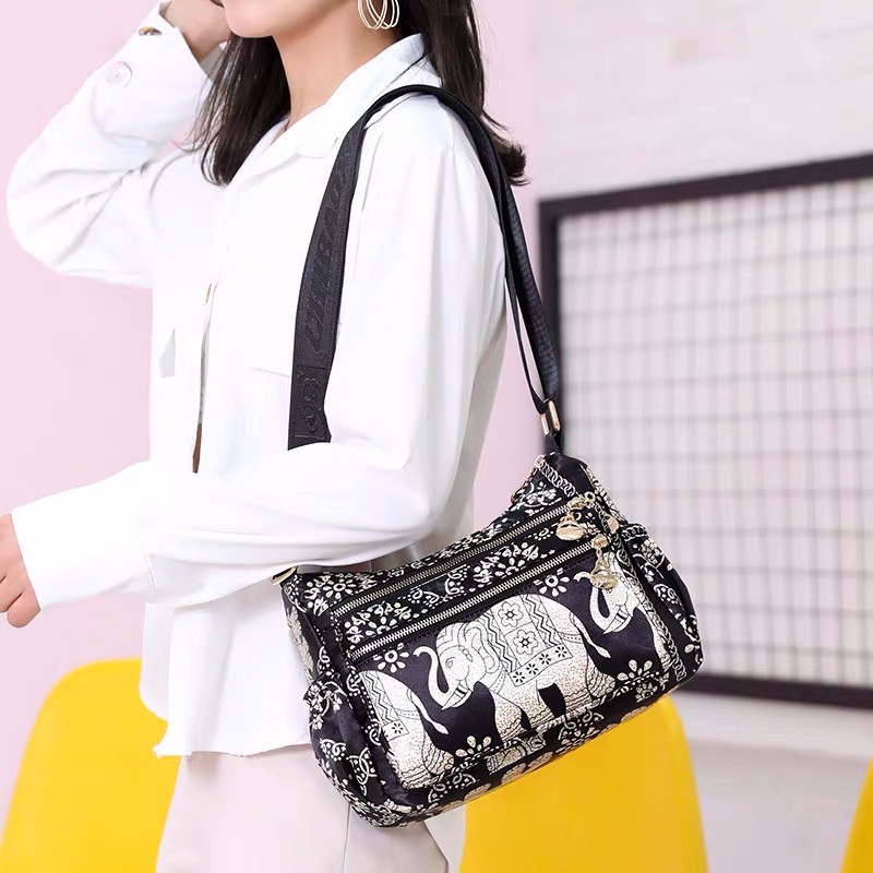 Tas Wanita Import Jinjing dan Selempang CHIBAO CB788 788 CB7886 7886 CB7138 7138 Motif Campur
