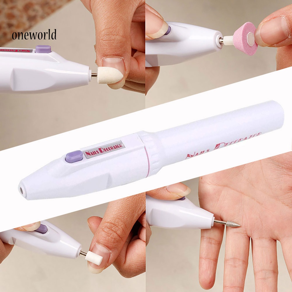 (ord) Mesin Kikir Kuku Elektrik Portable Untuk Manicure / Pedicure