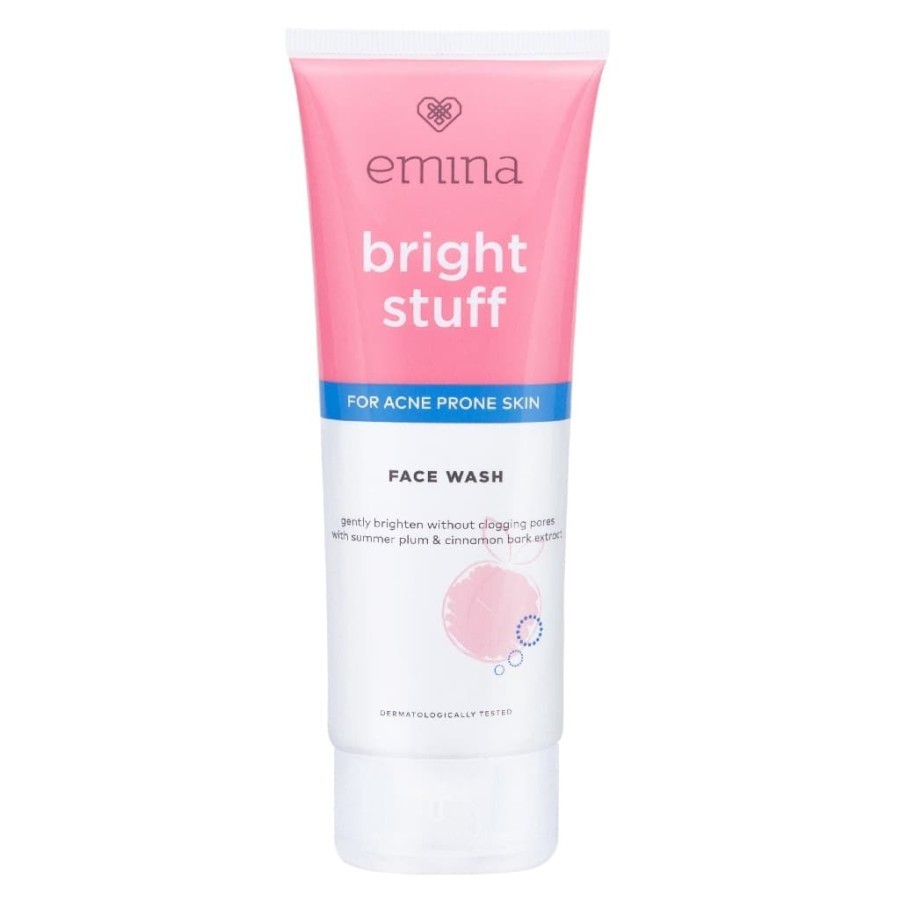 emina bright stuff for acne prone skin facial wash