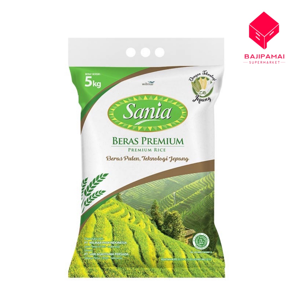 

BERAS PREMIUM SANIA 5 KG