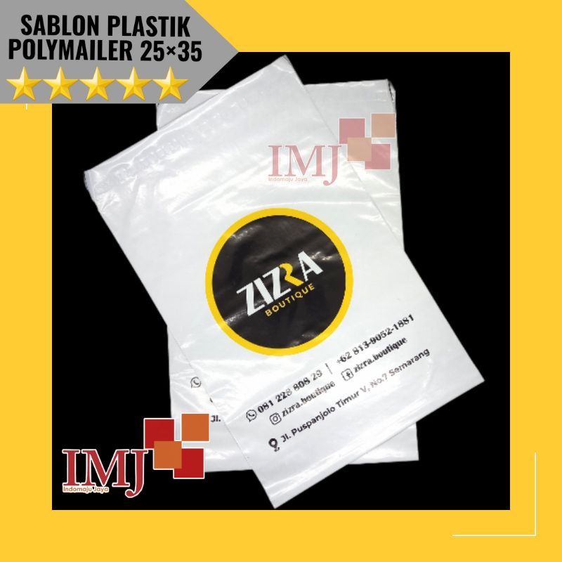 

SABLON PLASTIK POLYMAILER 25x35 PLASTIK PACKAGING 25×35