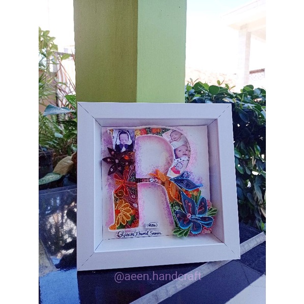 

KADO UNIK 3D FRAME / QUILLING PAPER ART
