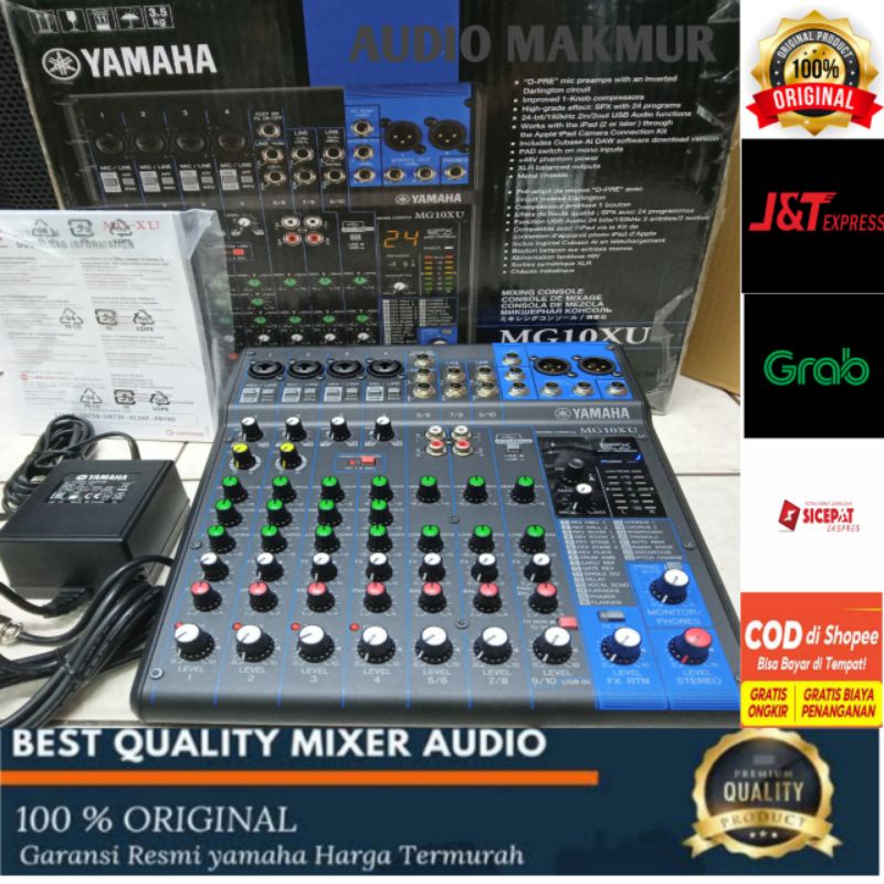 Mixer Yamaha MG10XU Original Yamaha MG 10 XU