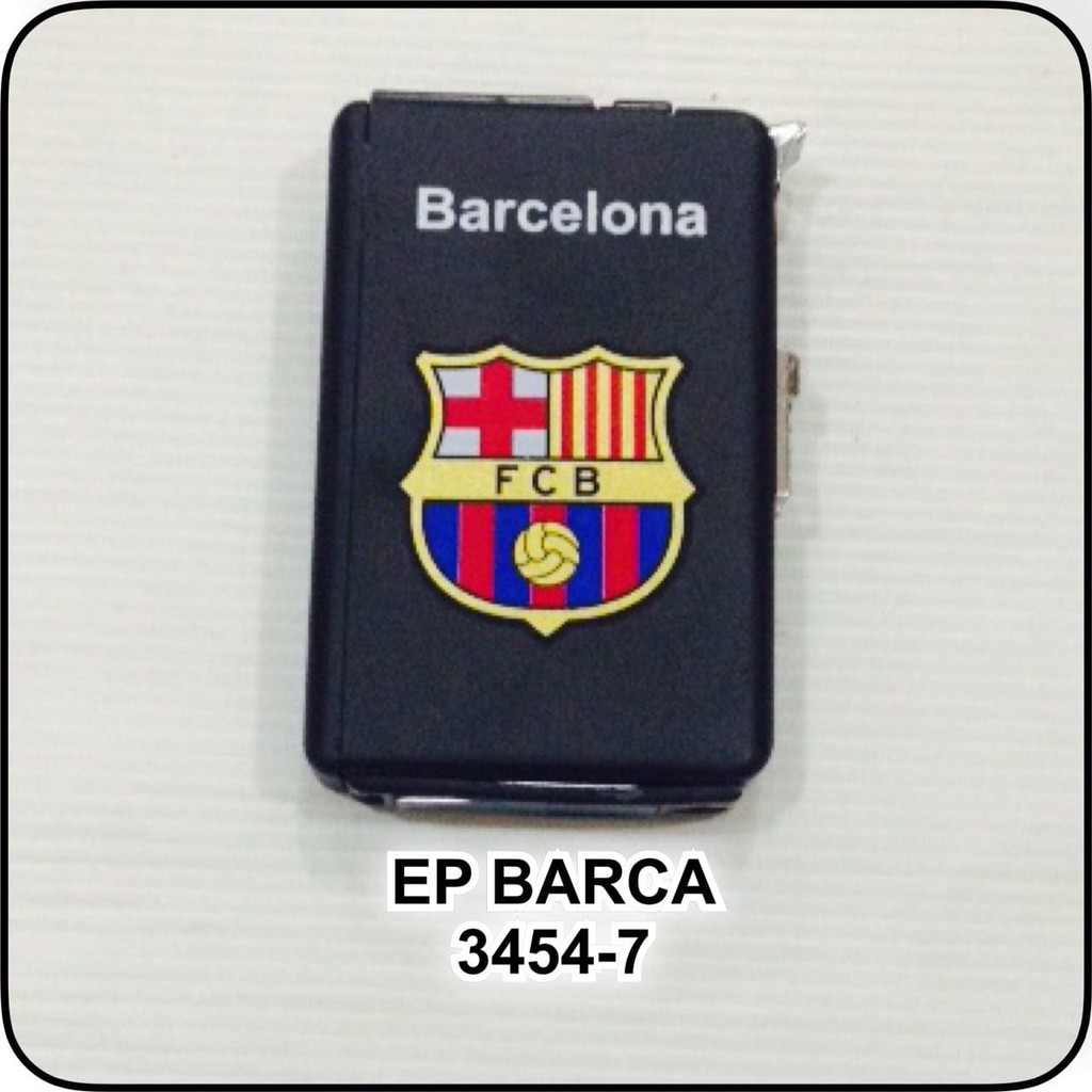 Promo Terbaru! KOTAK ROK0K KOREK CLUB BOLA BARCA 3454-7 / TEMPAT ROK0K BARCA