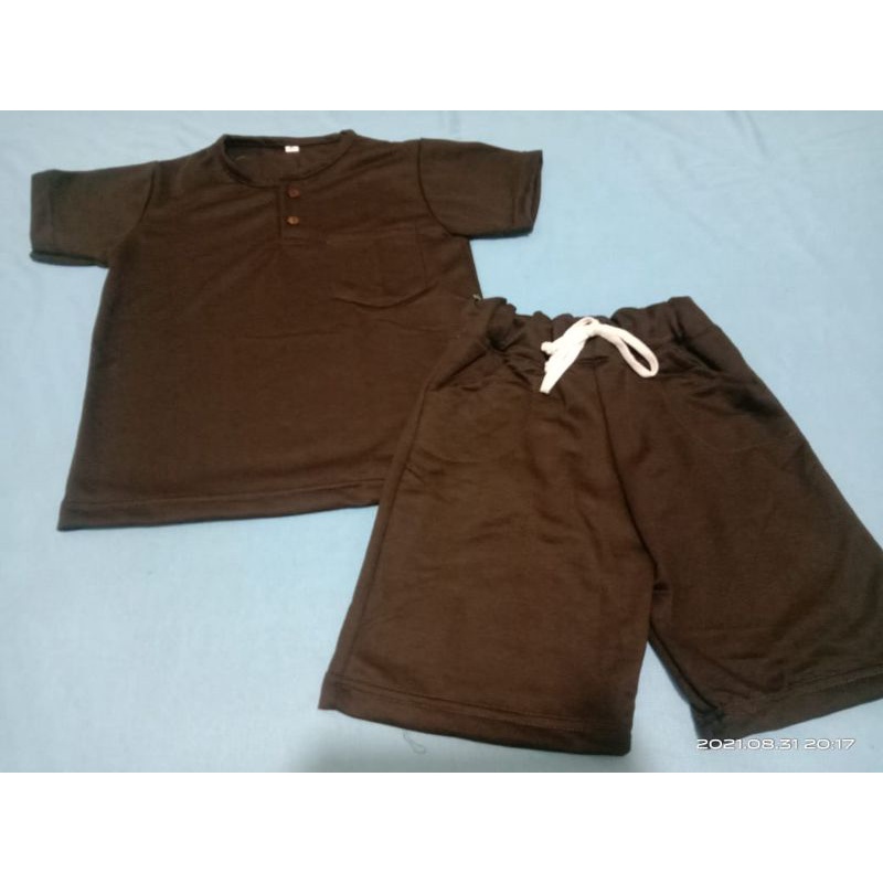 kiano set pendek 2-4 thn