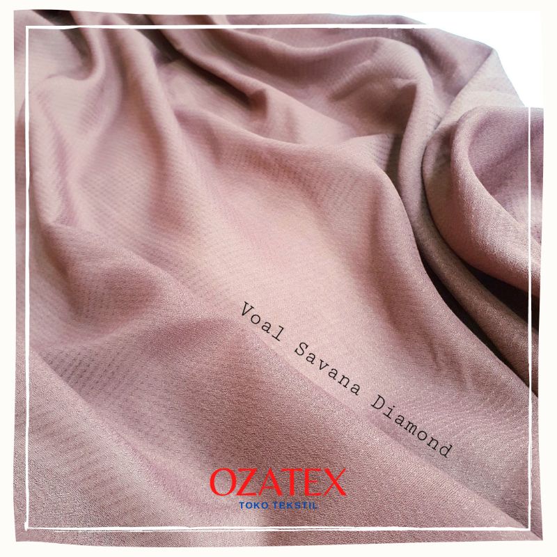 Kain Meteran - VOAL ULTRAFINE PREMIUM - DIAMOND (Harga Per Ukuran 125x125)