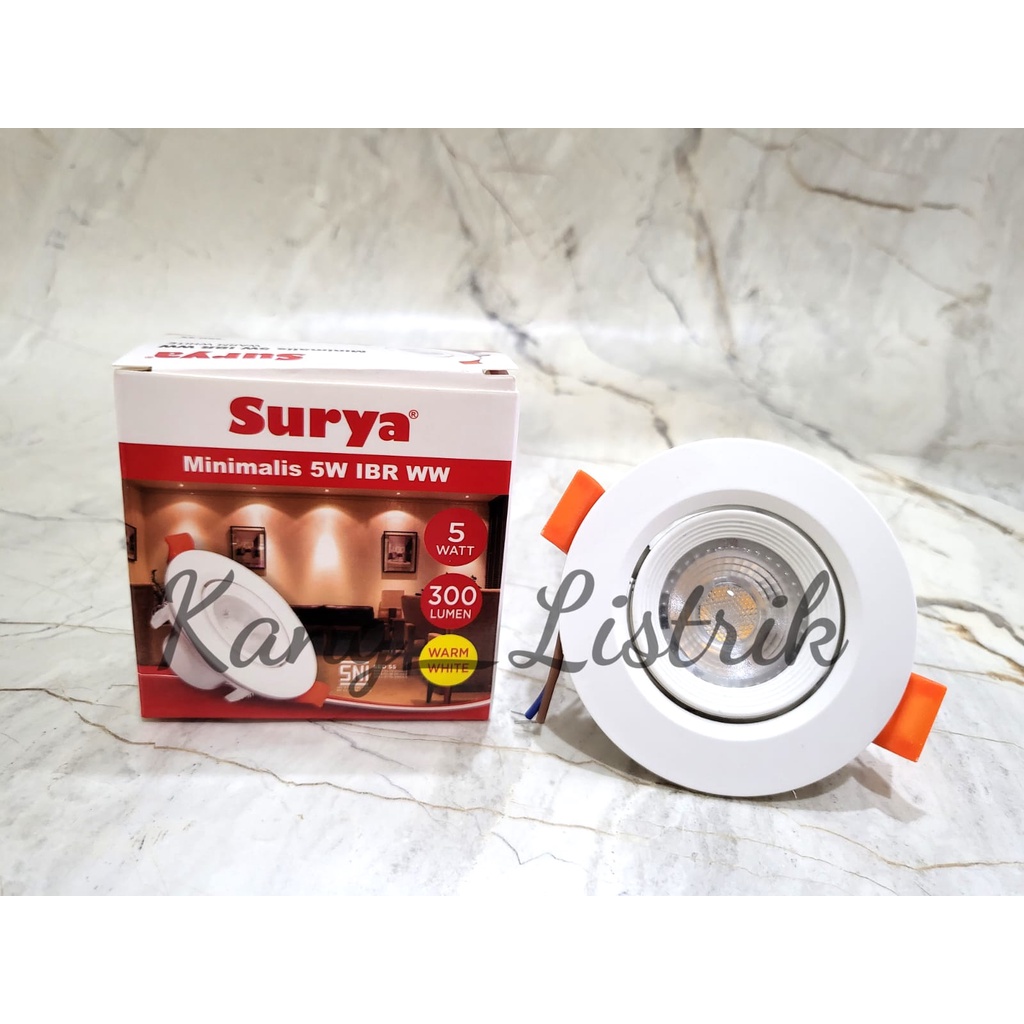 Downlight Surya COB 5W / Downlight Minimalis Surya IBR Spotlight 5Watt