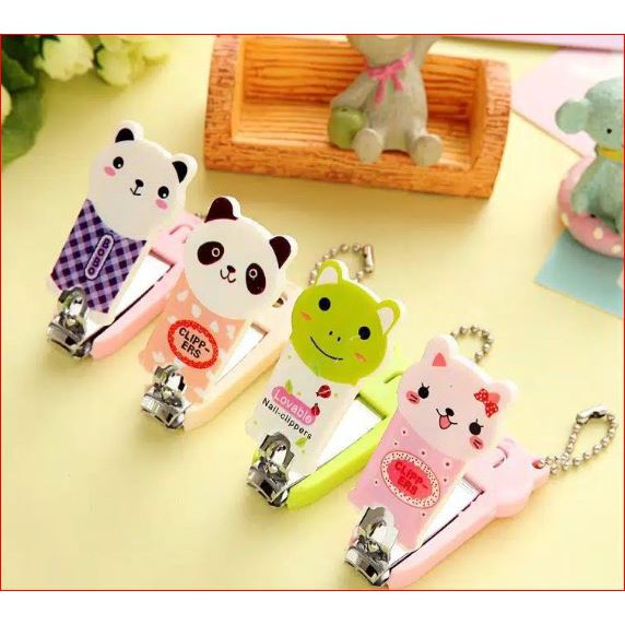 (SKR) Gunting Kuku Karakter Mini Lucu / Cute Nail Clipper Menicure Pedicure / Nail Souvenir