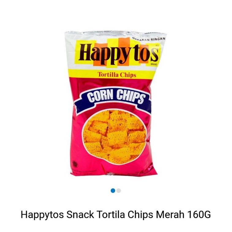 

HAPPYTOS snack tortilla 160gr