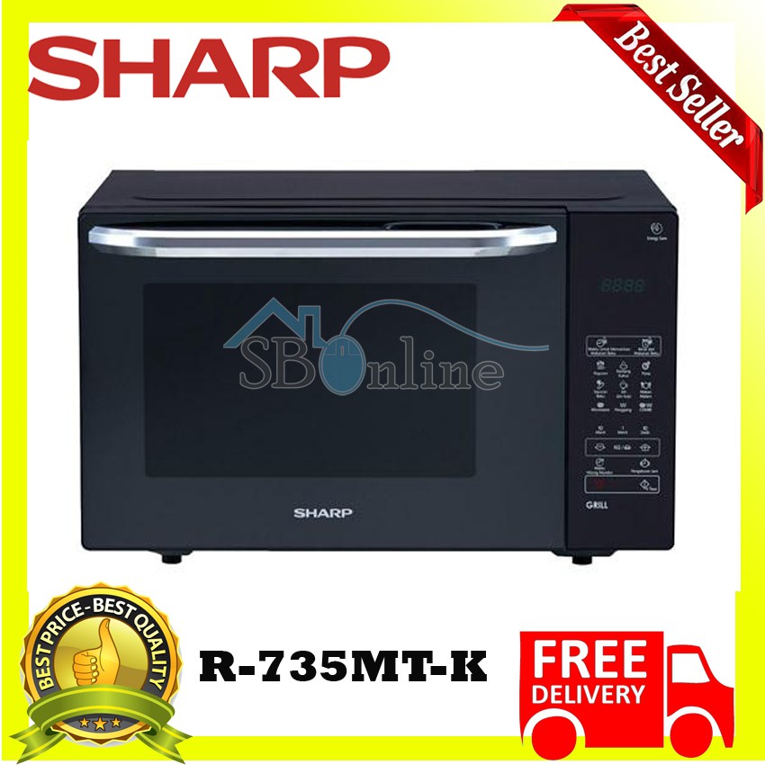 SHARP  Microwave  R-735MT-K