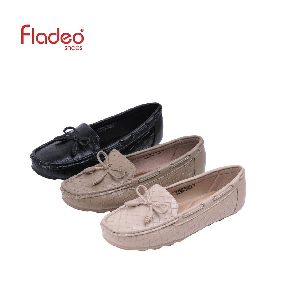 Menarik.. Fladeo K21/LSFM482-1BG/Sepatu Moccasin Wanita [ Moccasin Shoes ]