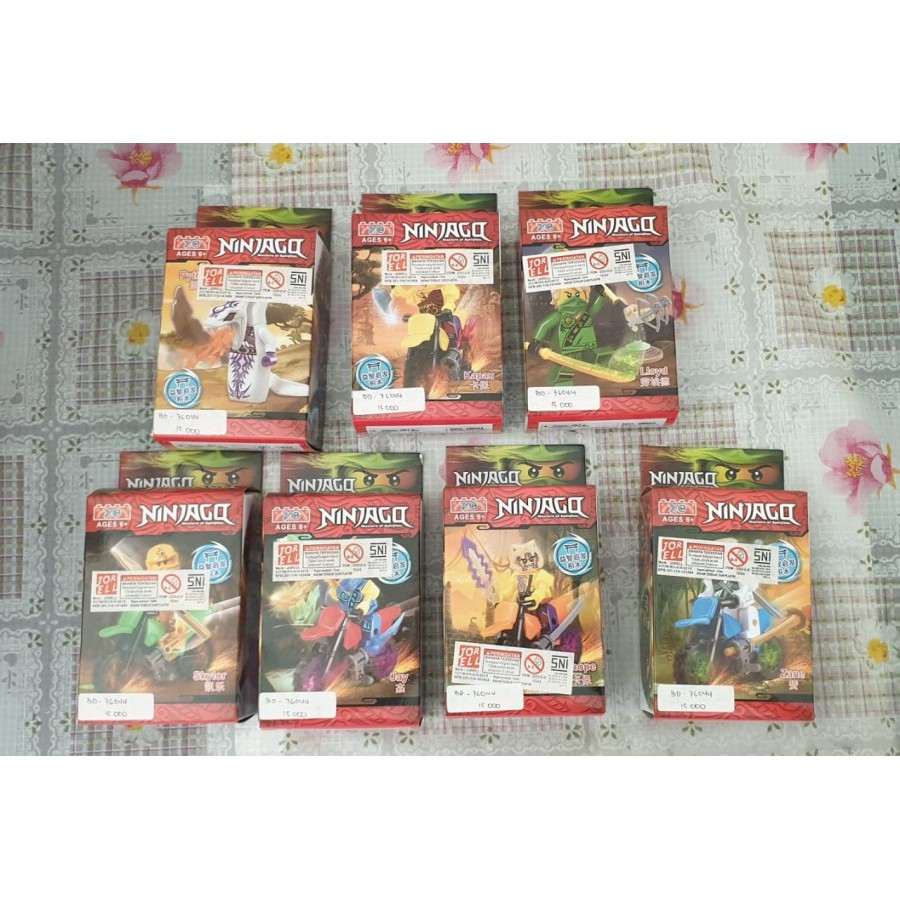 MAINAN EDUKASI ANAK LEGO NINJA GO BD-76044