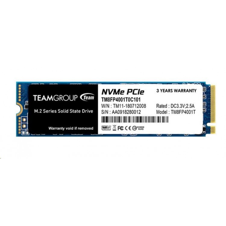 SSD TEAM NVMe MP34 1TB M.2 PCie Gen 3.0x4