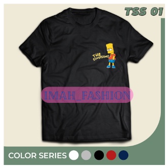 KAOS SABLON DTF BAHAN KAOS COTTON COMBED 30S ALLSIZE GAMBAR KARTUN THE SIMPSONS MURAH MERIAH KEKINIAN BISA COD IMF