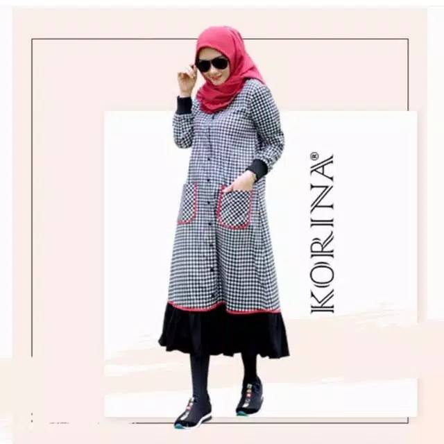 Square Zia Tunik by Korina new dijual krna kebesaran