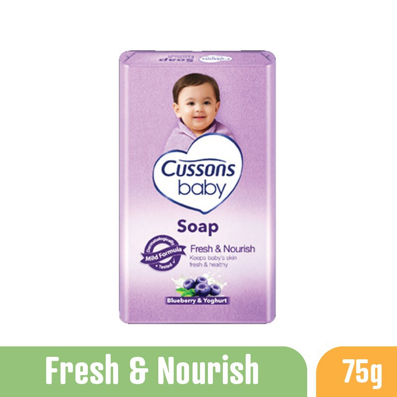 CUSSONS BABY SOAP FRESH &amp; NOURISH 75GR