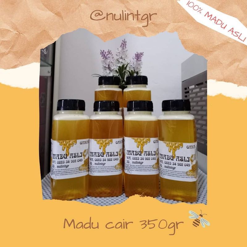 

madu cair murni 350g Nulintgr /grosir