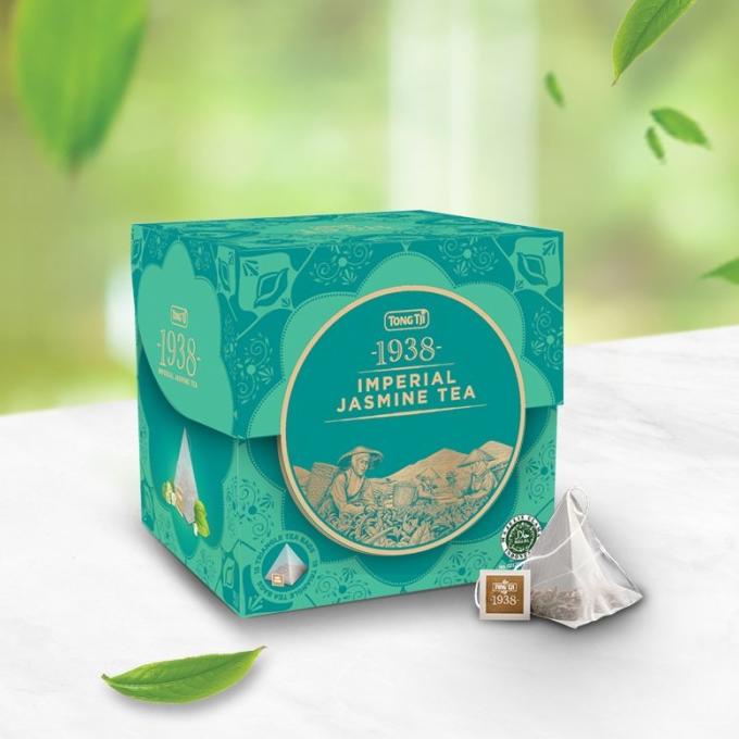 

[ COD ] Tong Tji Pyramid, Imperial Jasmine Tea ( Pyramid Tea Bag/ Teh Celup ) NEW Kode 51
