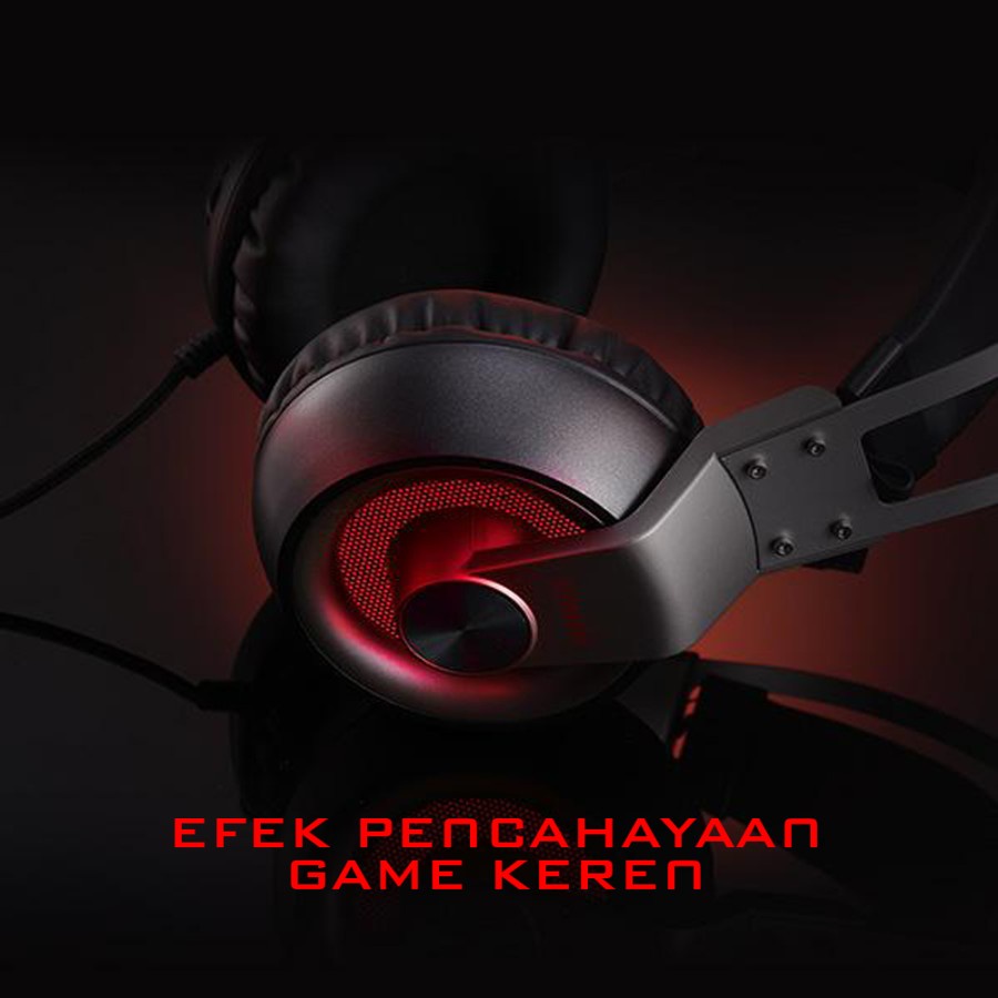 HEADSET GAMING WIRED GAMEN GH7100 With Microphone 7.1 Virtual Surround Sound - GARANSI