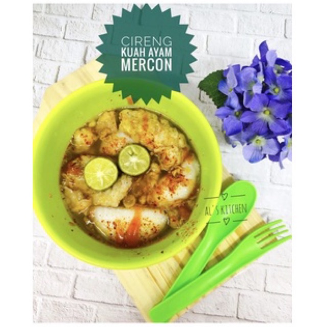 

ACI AYAM MERCON SPECIAL KUAH