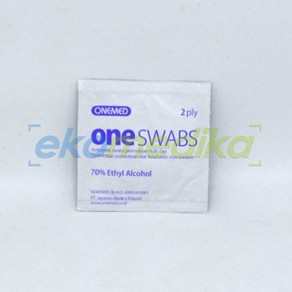 Alkohol Swab tisu alkohol Kapas alkohol One Swab isi 