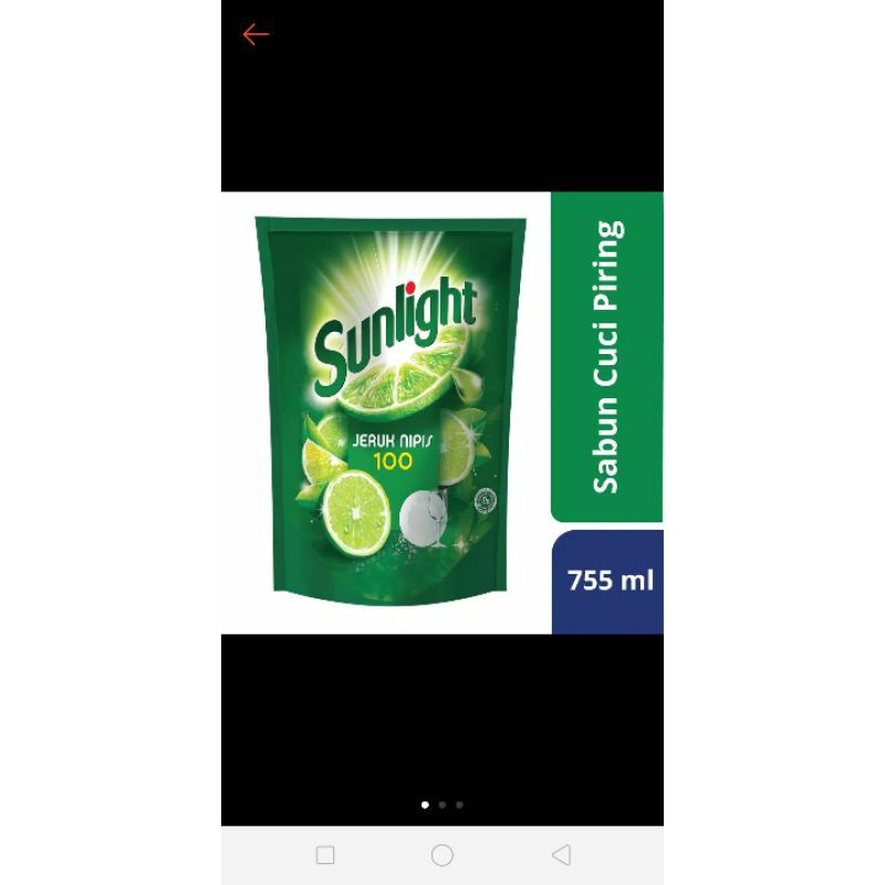 Sunlight 755ml