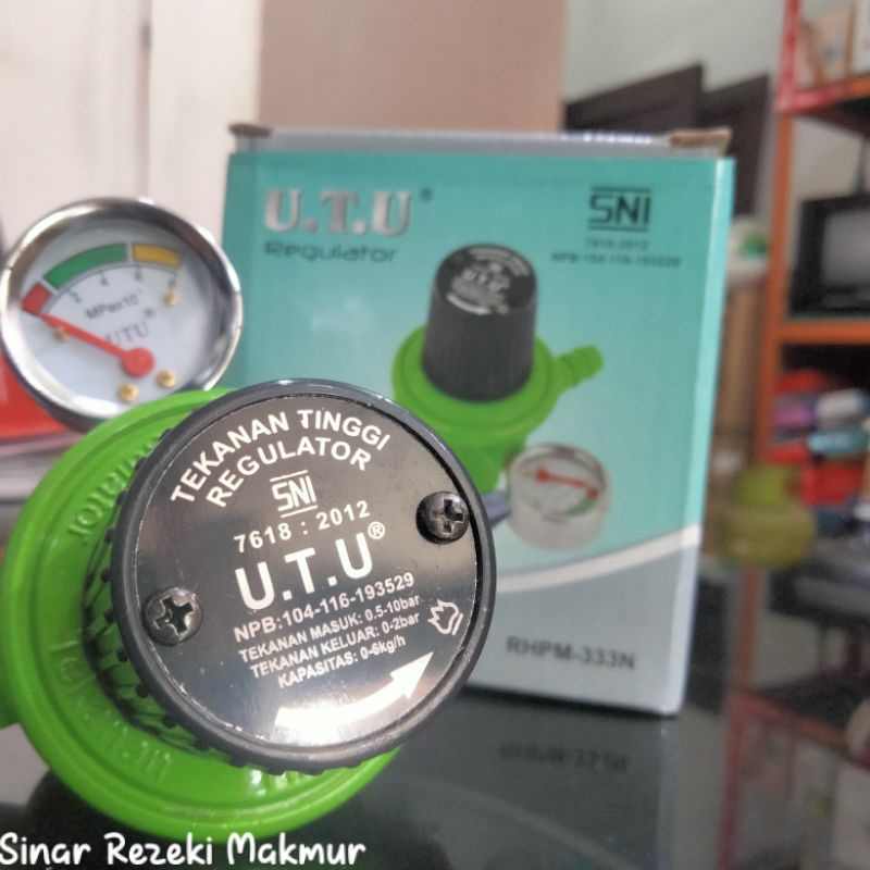 Regulator High press meter utu 333N