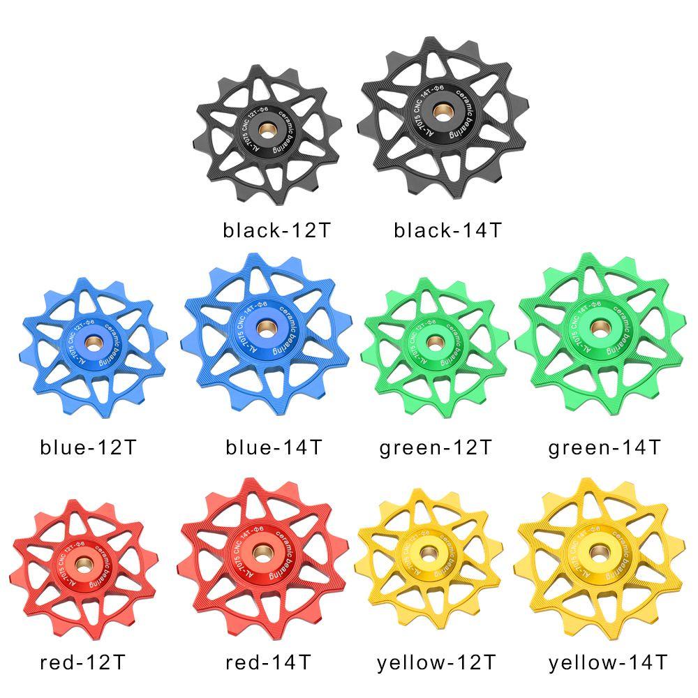 R-FLOWER Pulley Rear Derailleur Sepeda Baru Part 12T 14T Guide Wheel