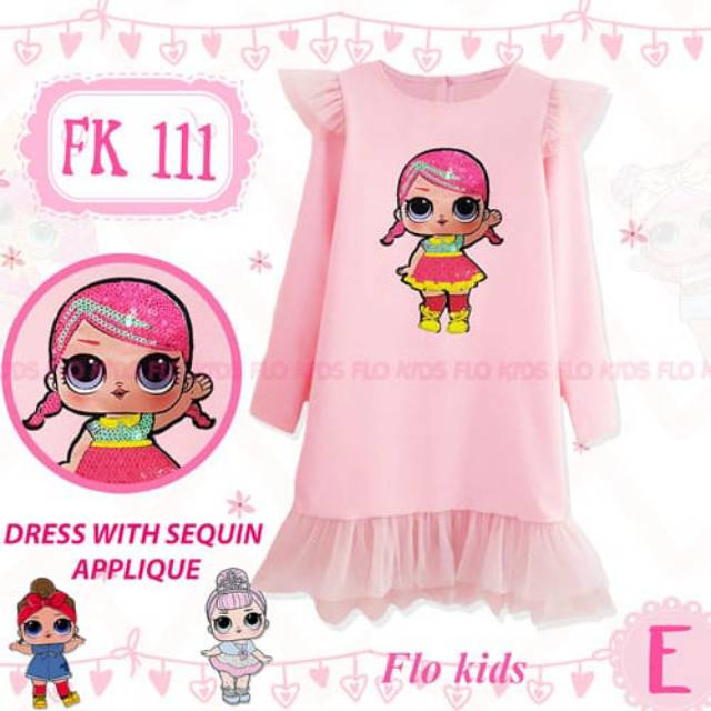 Dress lol sequin Fk 111 E