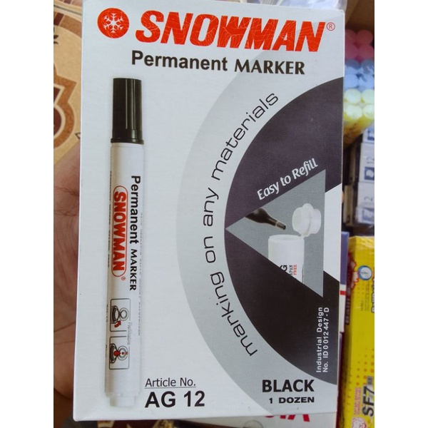 

SPIDOL PERMANEN SNOWMAN PERMANENT MARKER