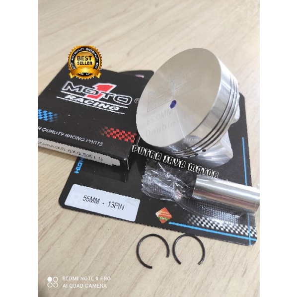PISTON SEHER MOTO1 55 PIN 13 PEN 13