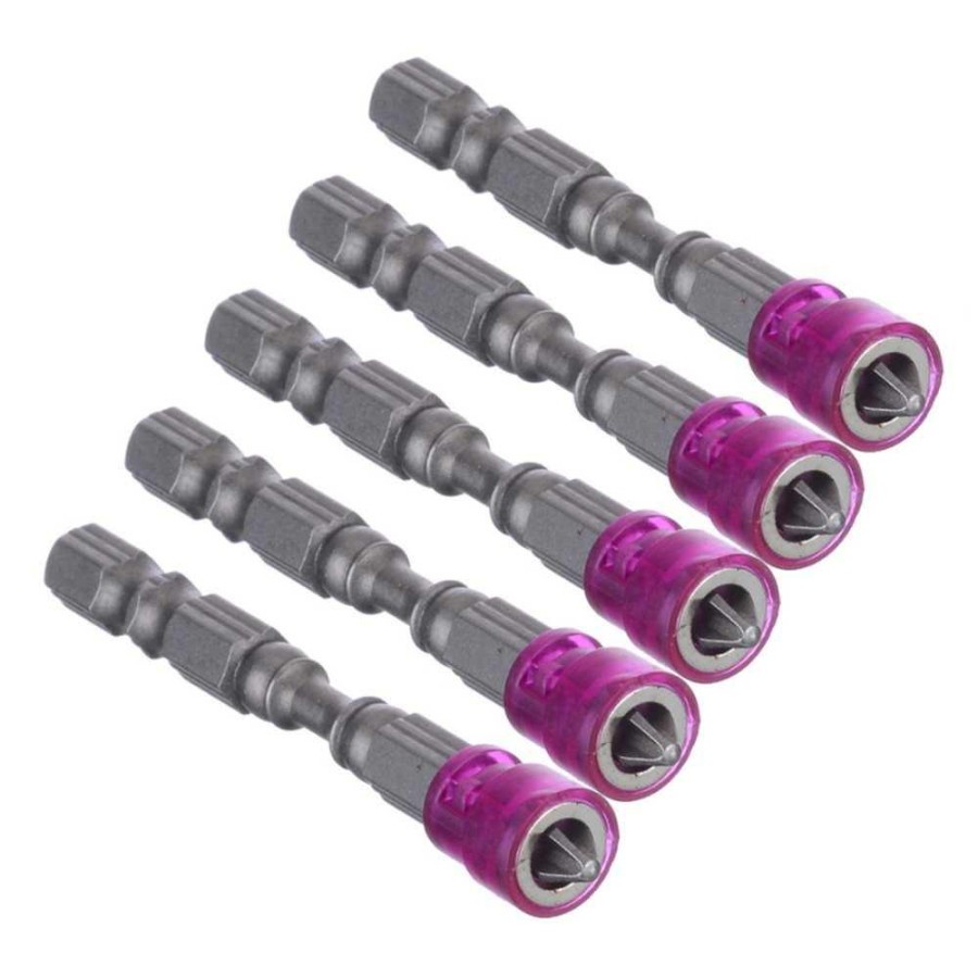 Kepala Obeng Magnetic Screwdrivers Hex S2 PH2 5 PCS - BI0003823 - Multi Color