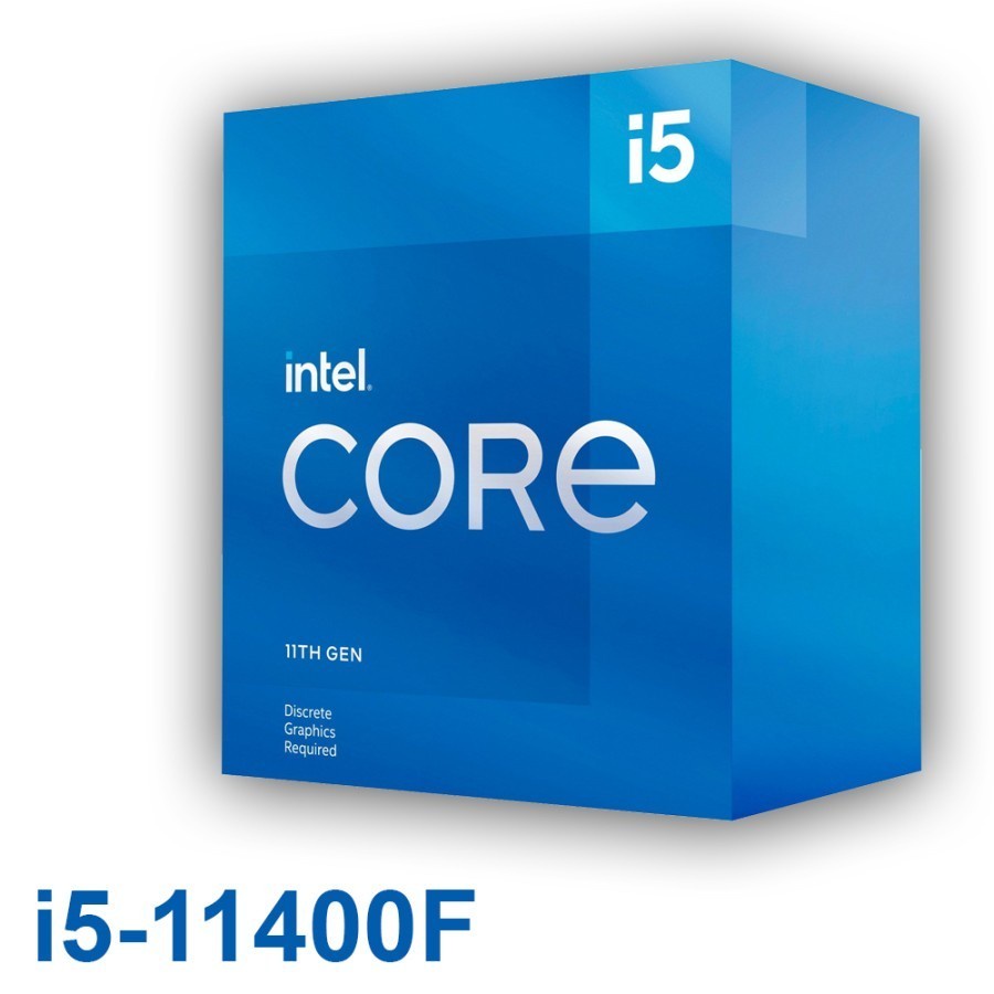 Intel Core i5 11400F 2.6Ghz 6 Core 12 Threads Rocket Lake - LGA1200 GARANSI RESMI