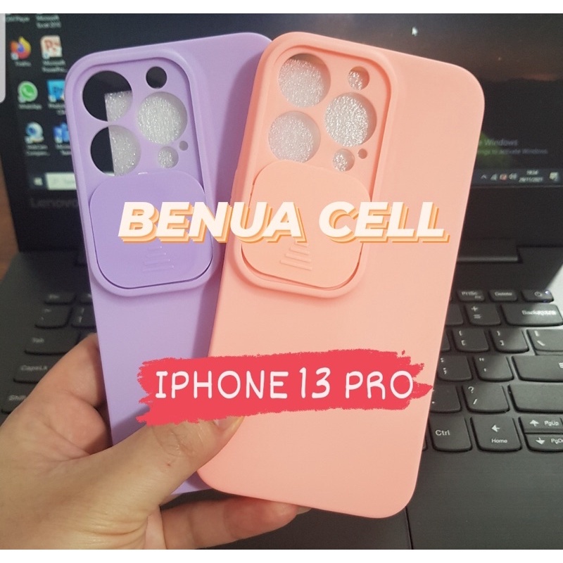 IPHONE 13 PRO CASE SLIDE PLUS PELINDUNG KAMERA IPHONE 13 PRO - BENUA DUNIA