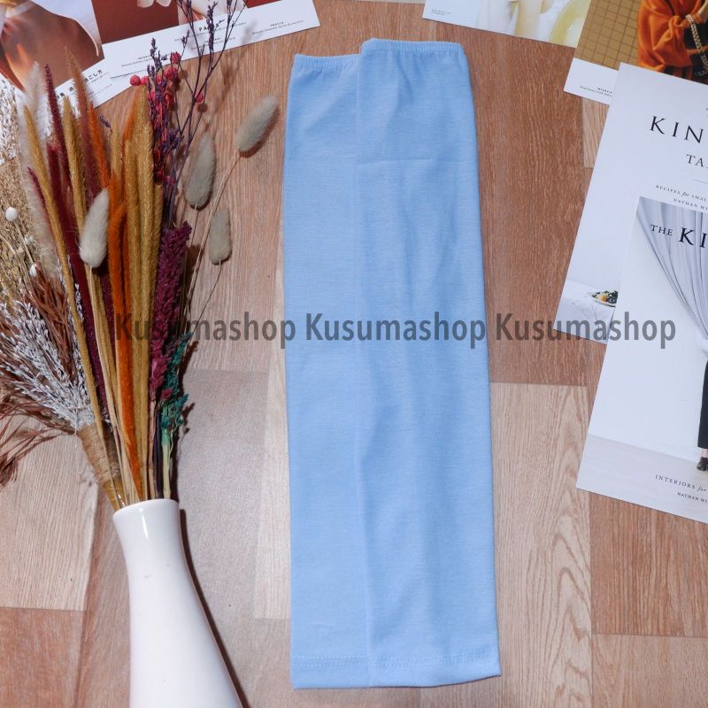 Manset Tangan Bahan Kaos Spandek PE-Baby blue