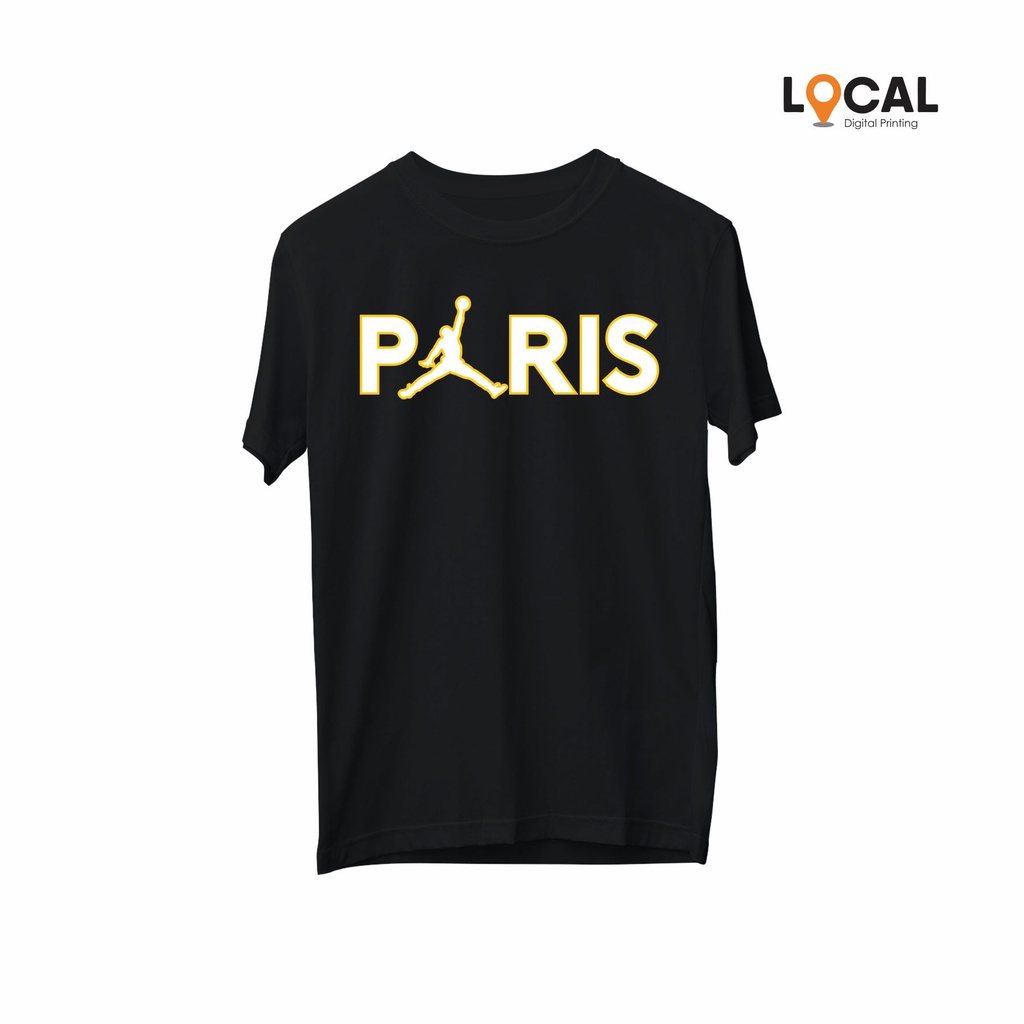 KAOS BAJU PARIS AIR JORDAN LOGO