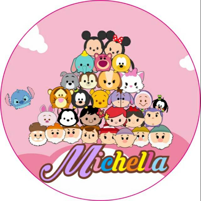 

Paket ulang tahun Tsumtsum michella