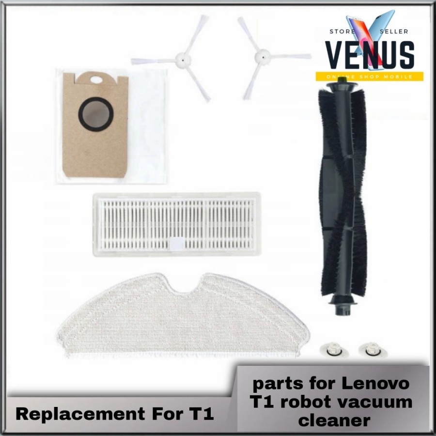 Aksesoris Lenovo T1 Replacement Kit dust bag Hepa filter Robot vacuum