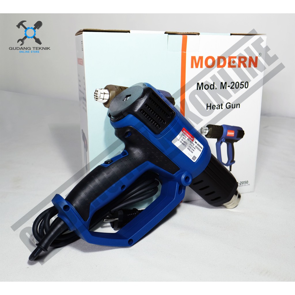 Mesin Heat Gun MODERN X MAILTANK M2050 SH28A / Heatgun Hotgun Hot Air Gun M 2050 SH 28 - Mesin Pemanas M-2050C SH-28