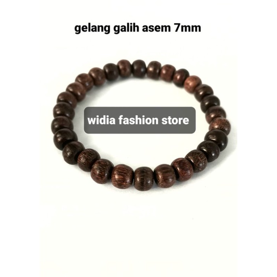 Gelang kayu galih asem super 7mm gelang galih asem super gelang kayu galih asem asli gelang galih as