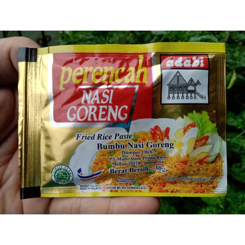 Jual Adabi Bumbu Perencah Nasi Goreng Kemasan 30gram Shopee Indonesia