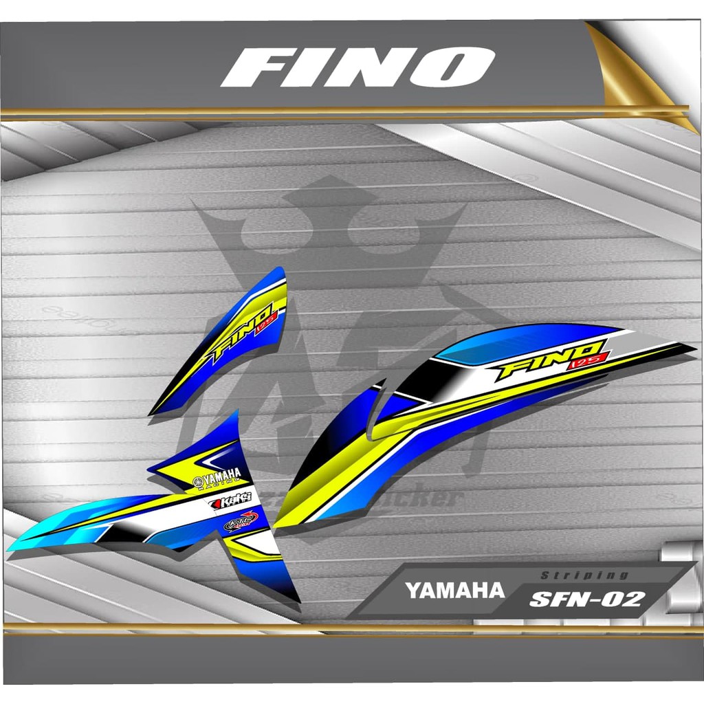 Stiker Sticker Fino FI Striping Variasi Fino Striping Fino FI Striping Mio Fino FI Aksesoris Fino 02