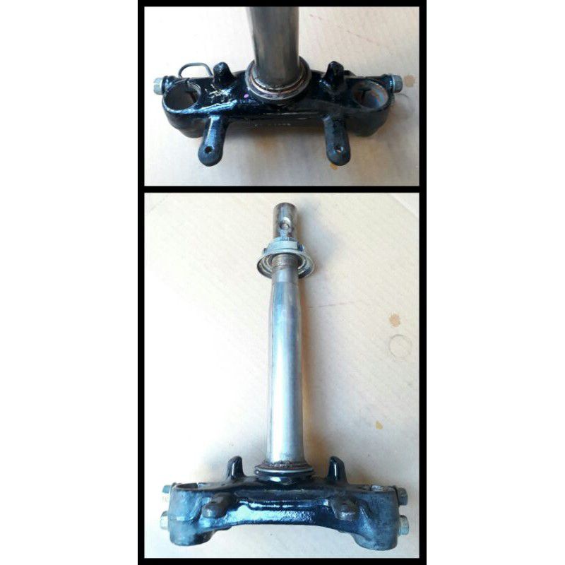 Segitiga Shock Depan Honda Vario Beat Scoopy 110 CC Karbu Techno Original AHM - Kondisi Bekas Copota