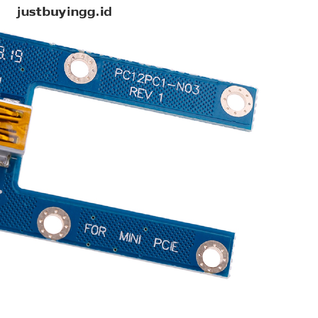 [justbuyingg.id] Mini pcie to USB 3.0 adapter converter USB3.0 to mini pci e PCIE express card ID