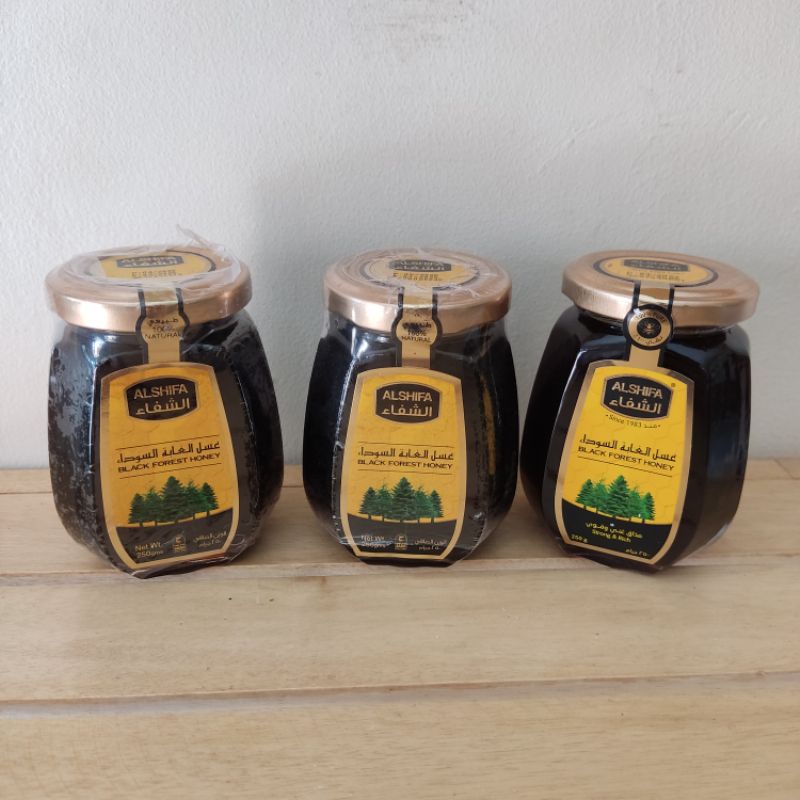 Madu Al Shifa Black Forest 250gr Madu Hitam Al Shifa Hutan 100% Origin