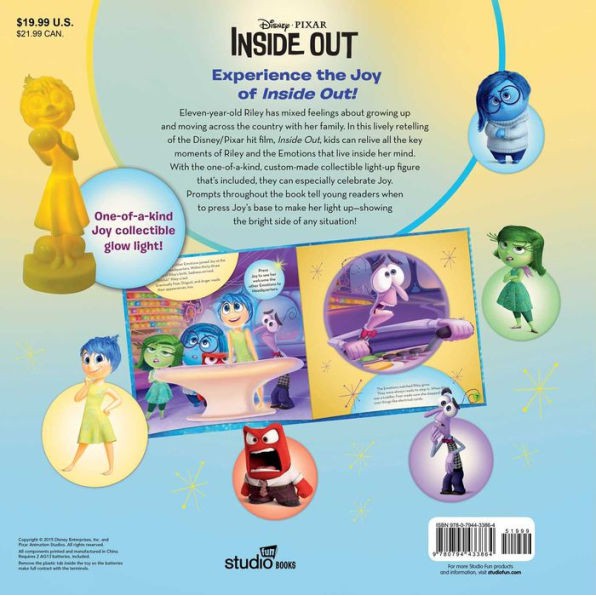 Buku Anak BBW Disney Pixar Inside Out: Joy's Journey