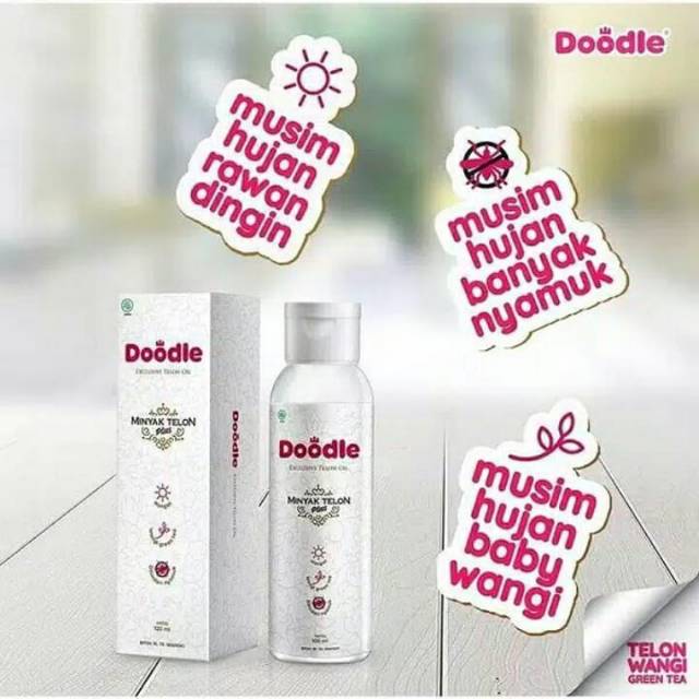 Doodle exclusive telon oil  / minyak telon doodle