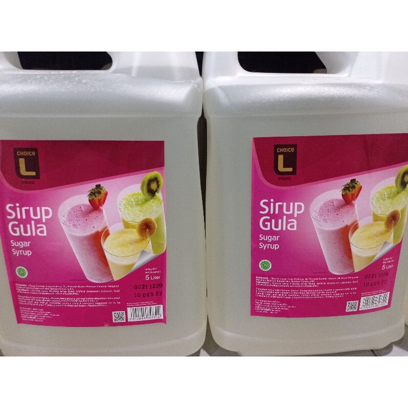 

CHOICE L SIRUP GULA 5 LITER